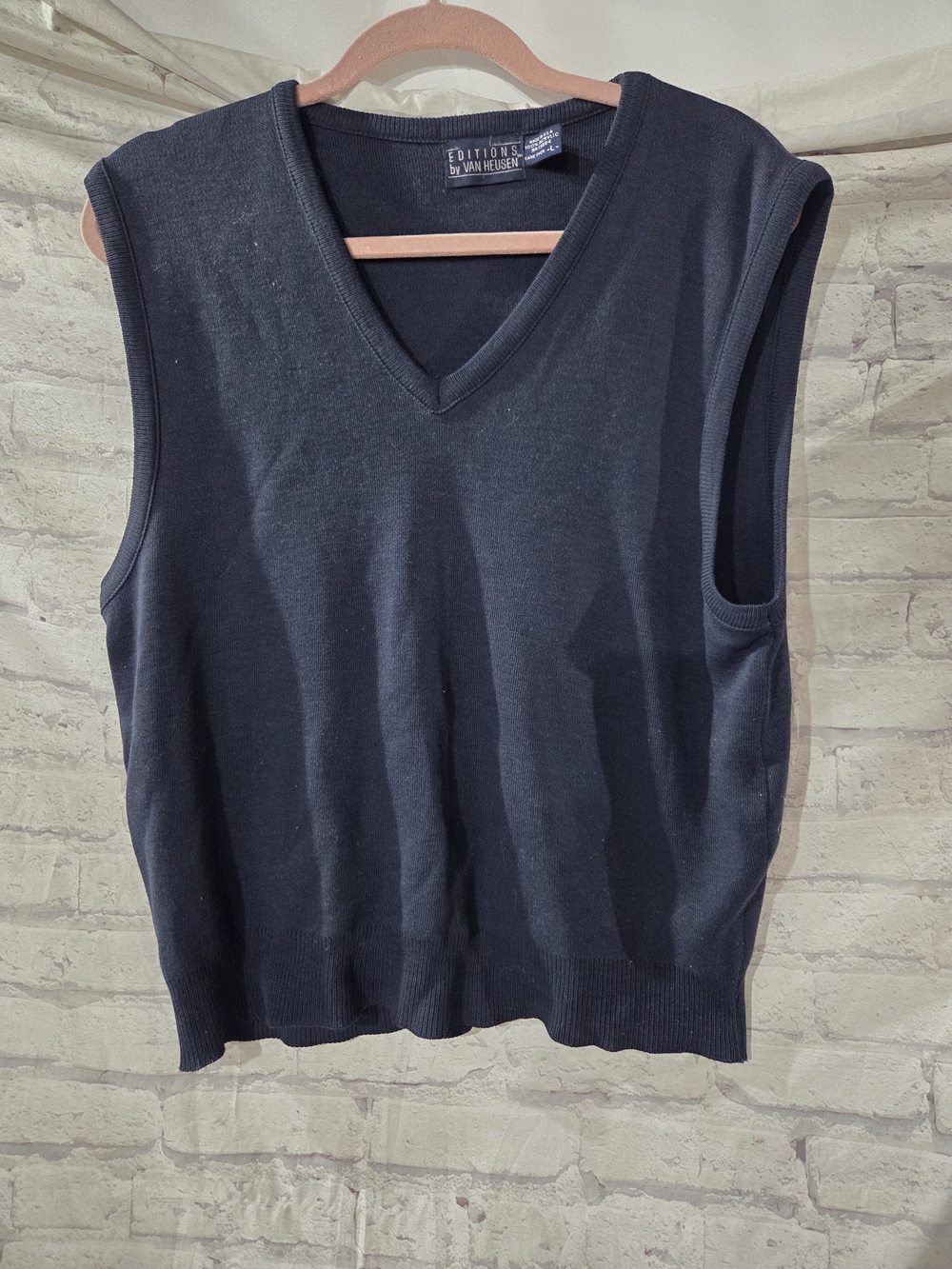 Van Heusen Navy V-Neck Sweater Vest
